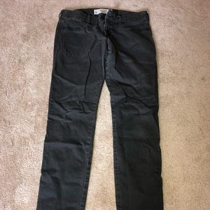 Abercrombie and Fitch work skinny pants!